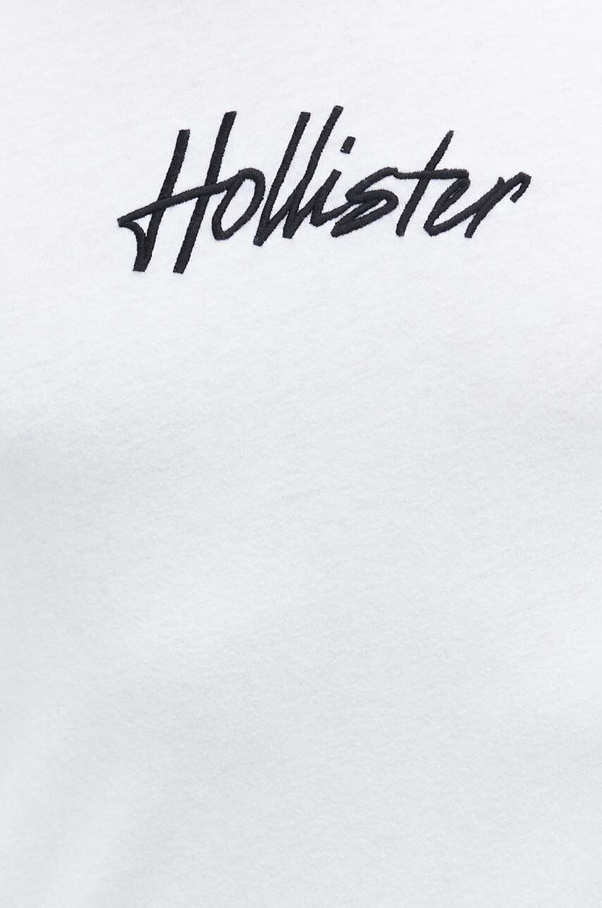 Hollister Co. Bavlnené tričko s dlhým rukávom - Pepit.sk