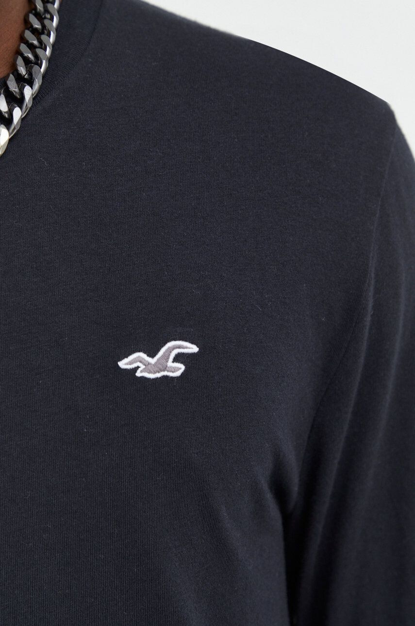 Hollister Co. Bavlnené tričko s dlhým rukávom - Pepit.sk