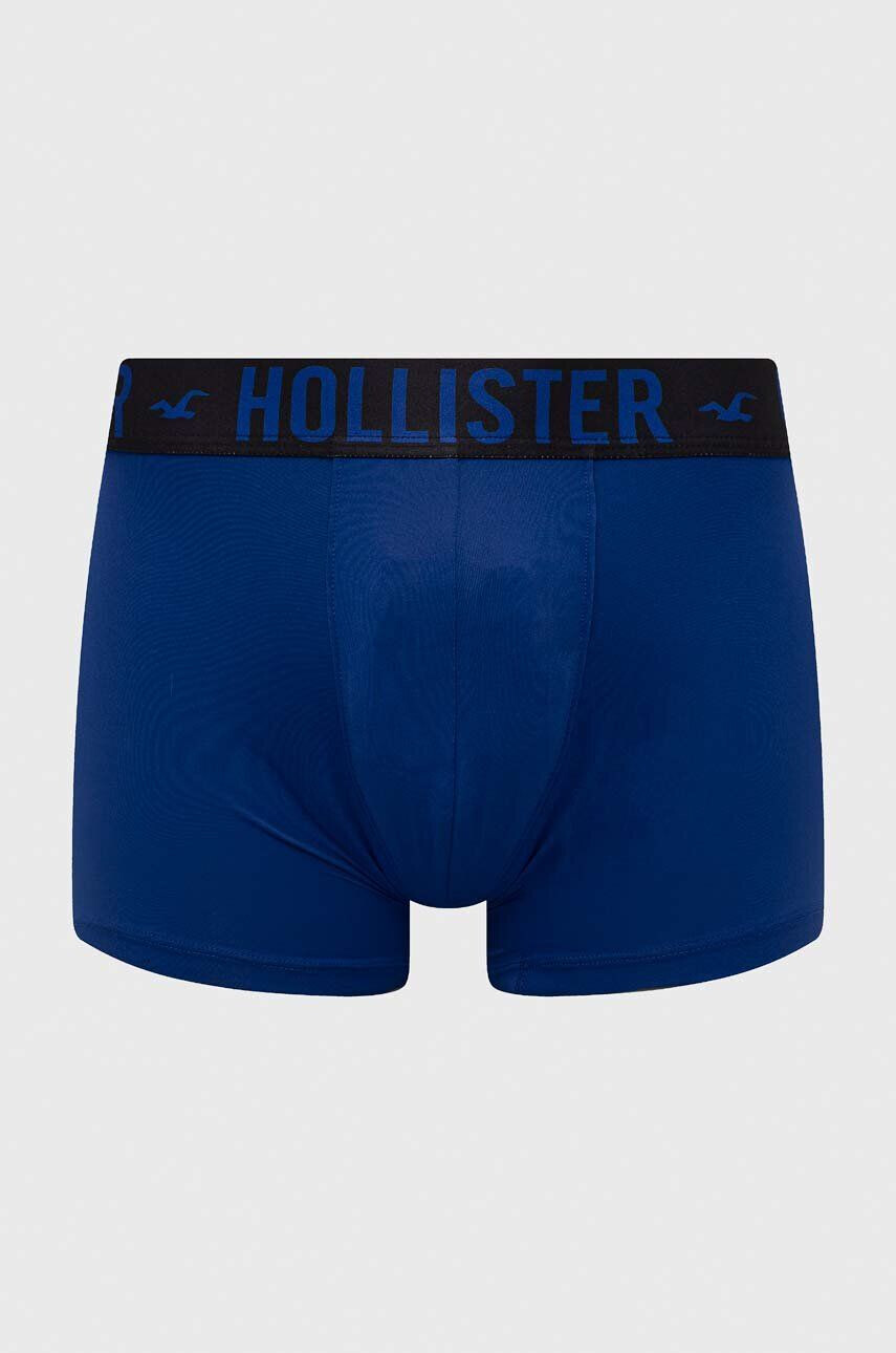 Hollister Co. Boxerky 5-pak pánske čierna farba - Pepit.sk