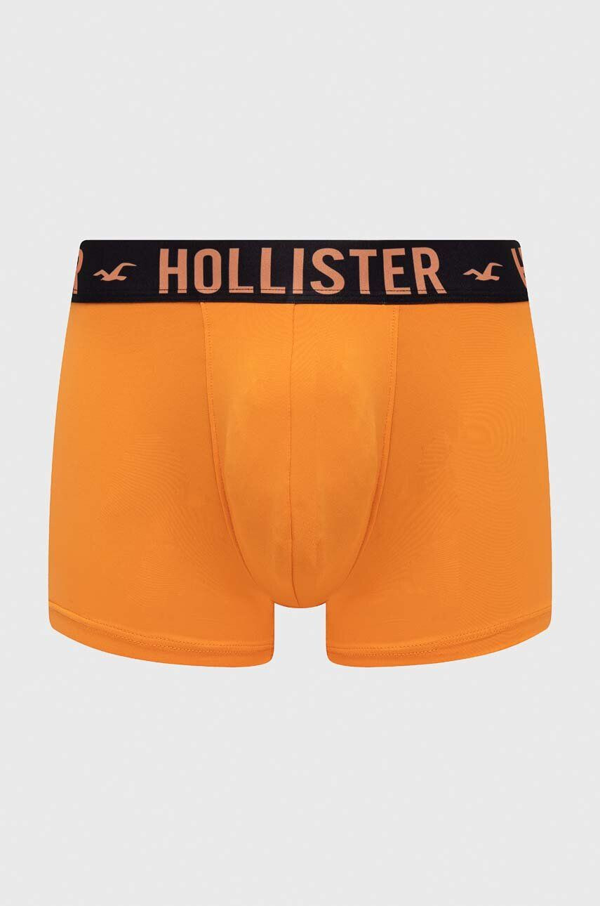 Hollister Co. Boxerky 5-pak pánske čierna farba - Pepit.sk