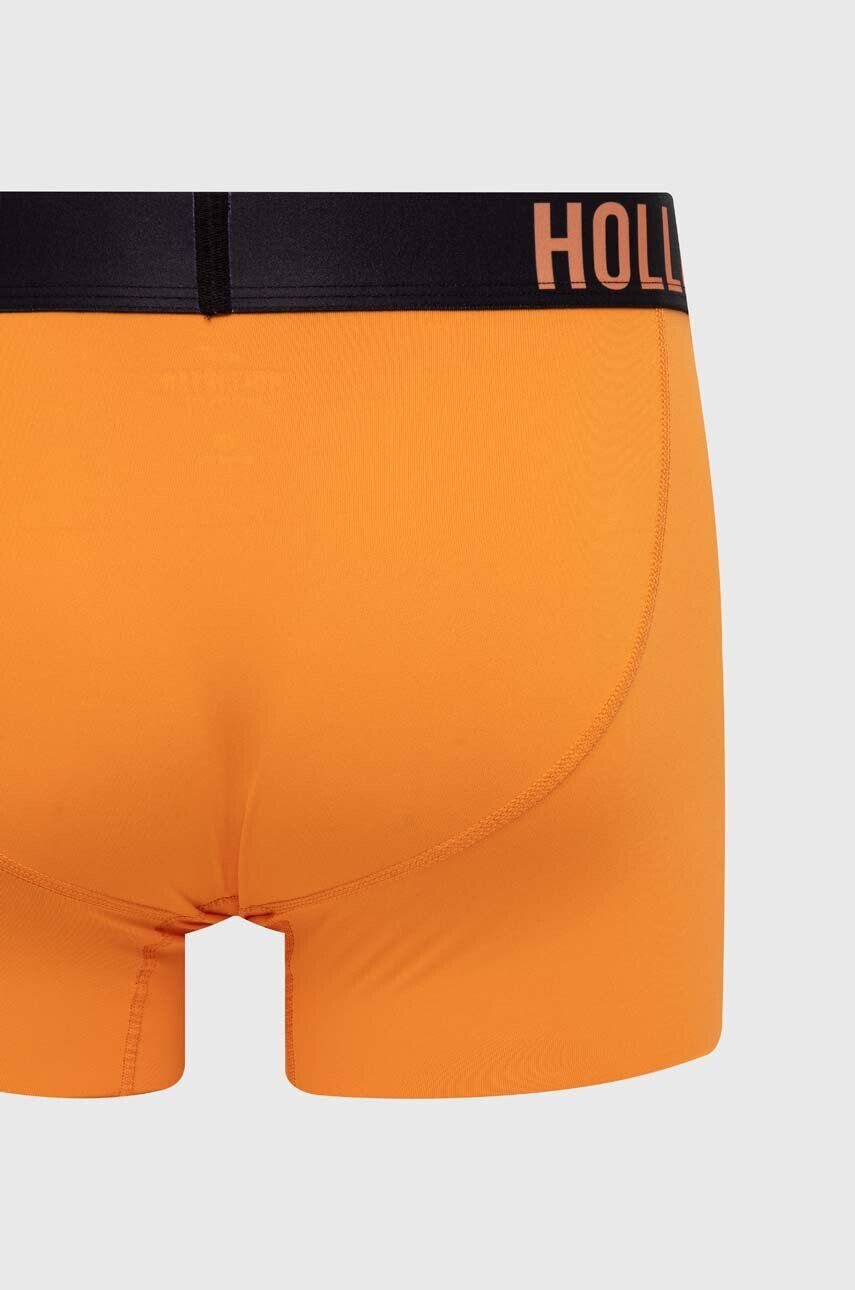 Hollister Co. Boxerky 5-pak pánske čierna farba - Pepit.sk