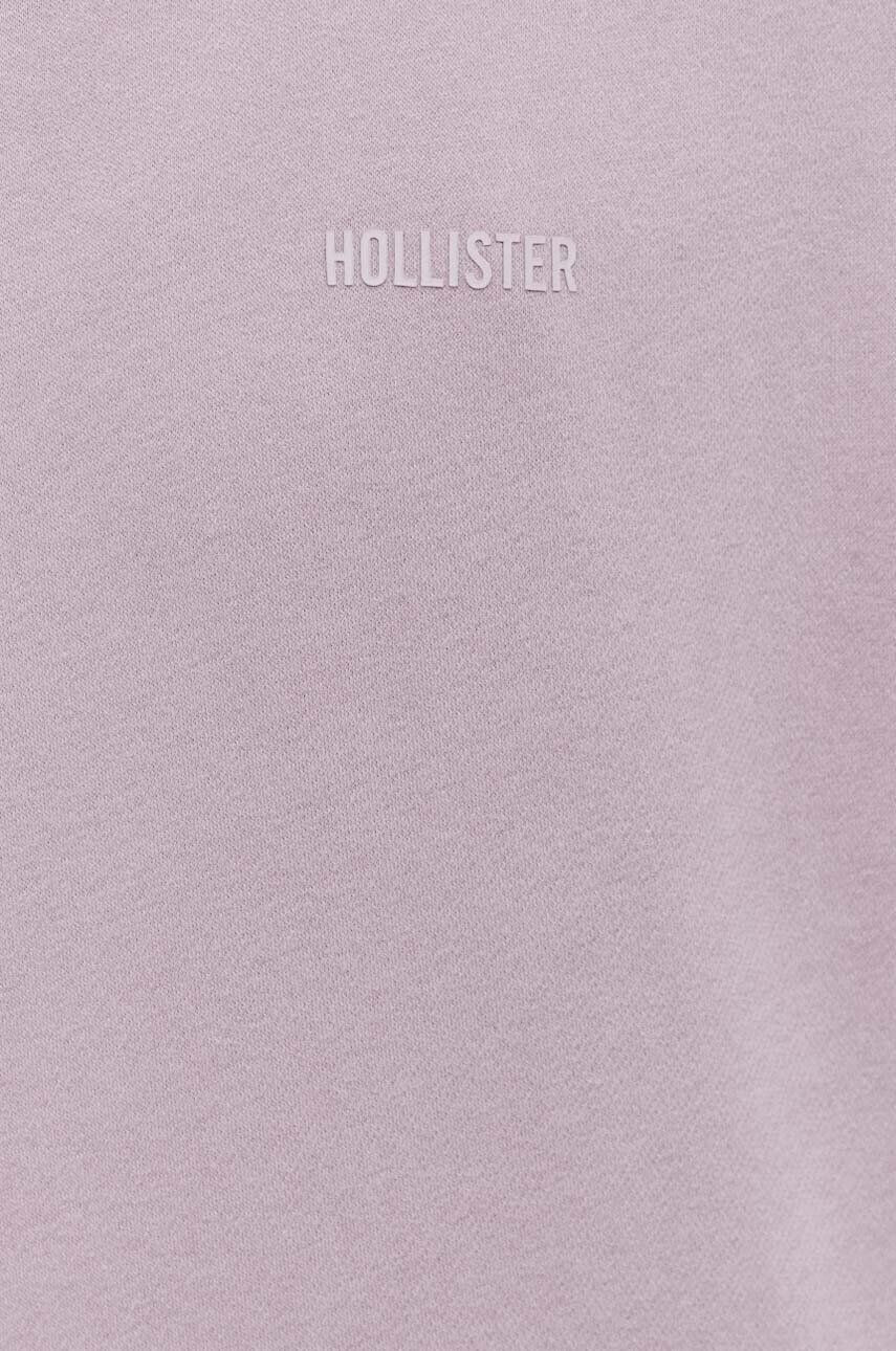 Hollister Co. Mikina pánska šedá farba jednofarebná - Pepit.sk