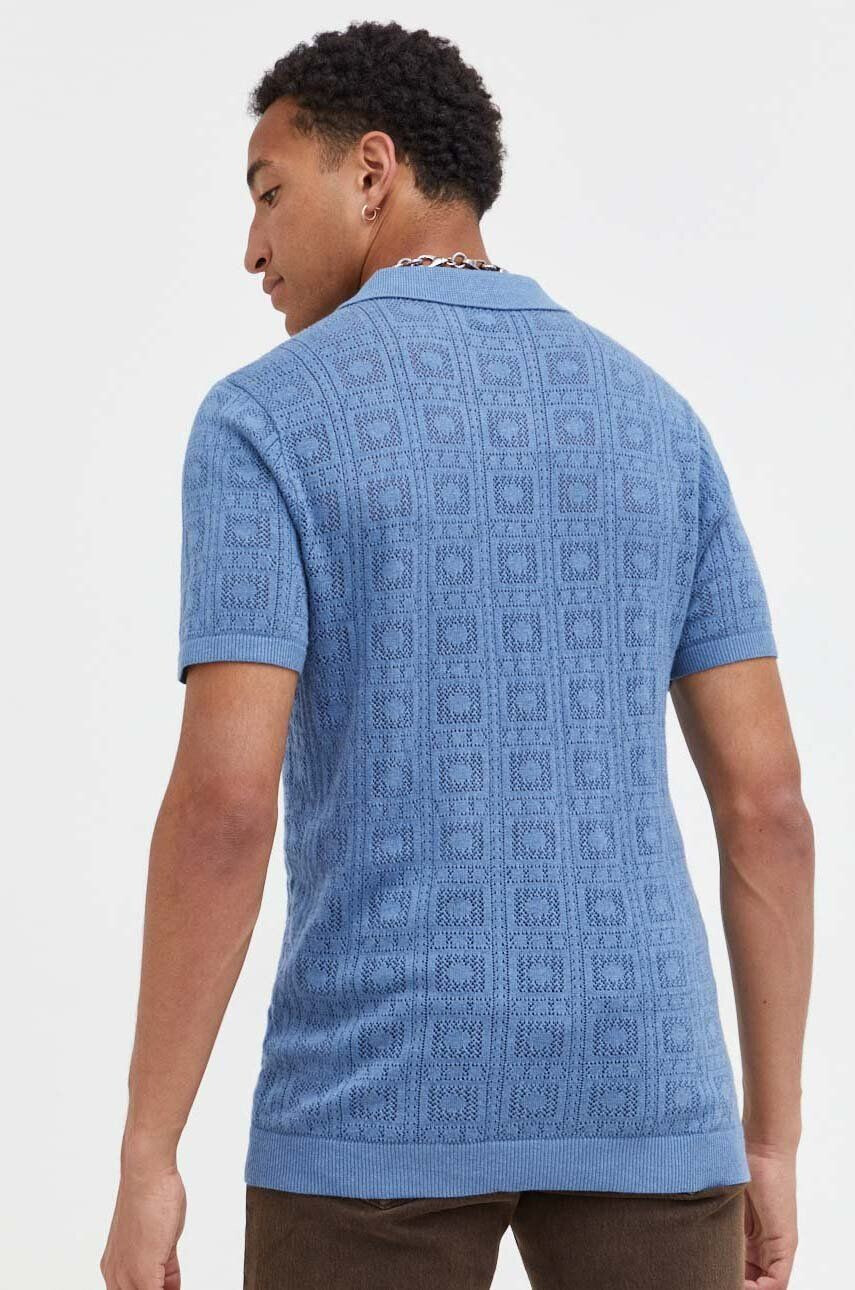 Hollister Co. Polo tričko pánsky jednofarebný - Pepit.sk