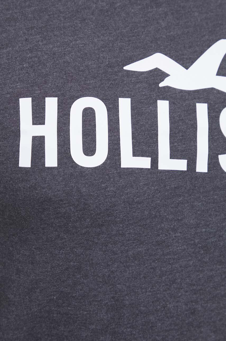 Hollister Co. Pyžamo pánska čierna farba vzorovaná - Pepit.sk