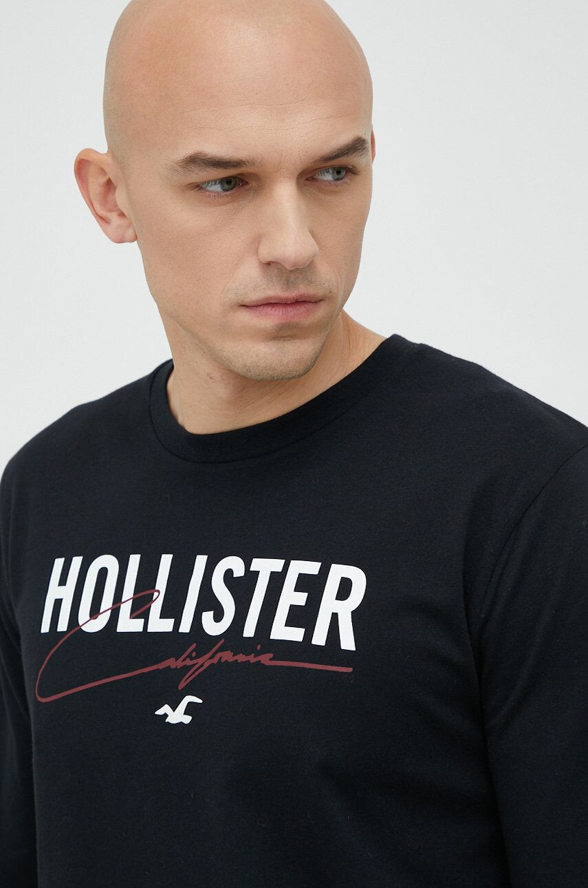 Hollister Co. Pyžamo pánska červená farba vzorovaná - Pepit.sk