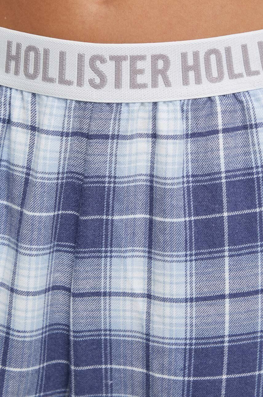 Hollister Co. Pyžamo dámska tmavomodrá farba - Pepit.sk