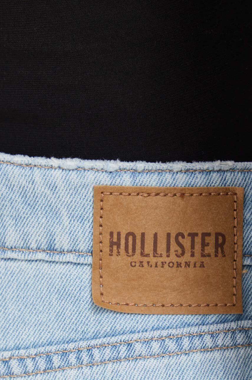 Hollister Co. Rifľová sukňa midi rovný strih - Pepit.sk