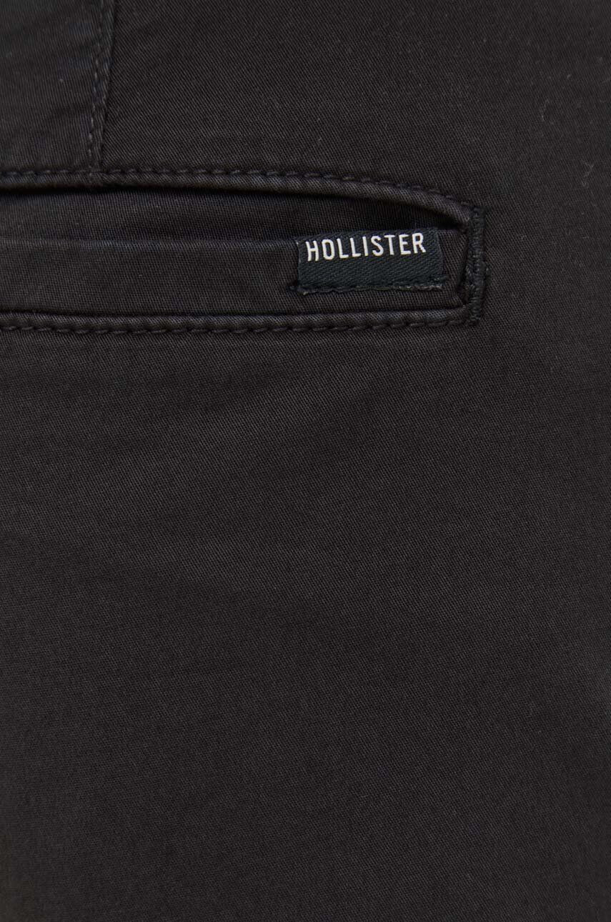 Hollister Co. Šortky pánske čierna farba - Pepit.sk