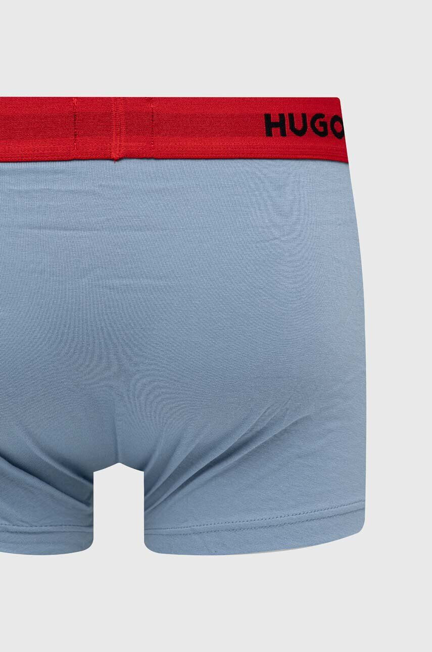 Hugo Boxerky 3-pak pánske čierna farba - Pepit.sk