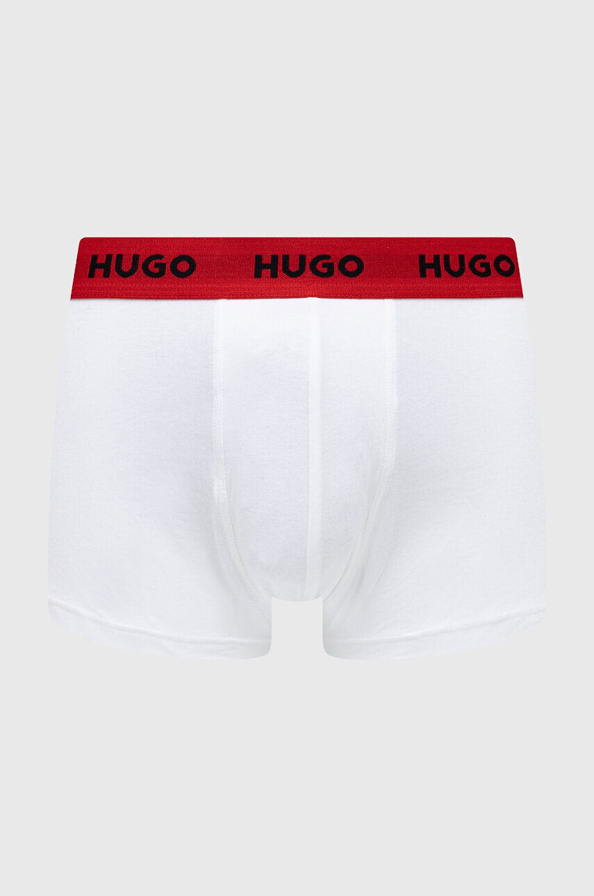 Hugo Boxerky 3-pak pánske čierna farba - Pepit.sk