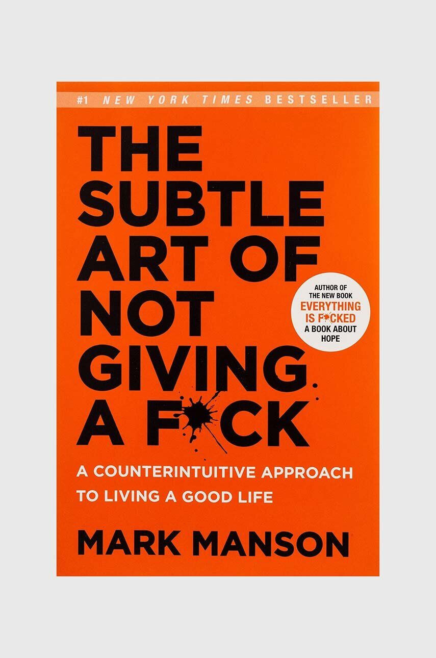 Inne Kniha QeeBoo The subtle art of not giving a F*ck Mark Manson English - Pepit.sk