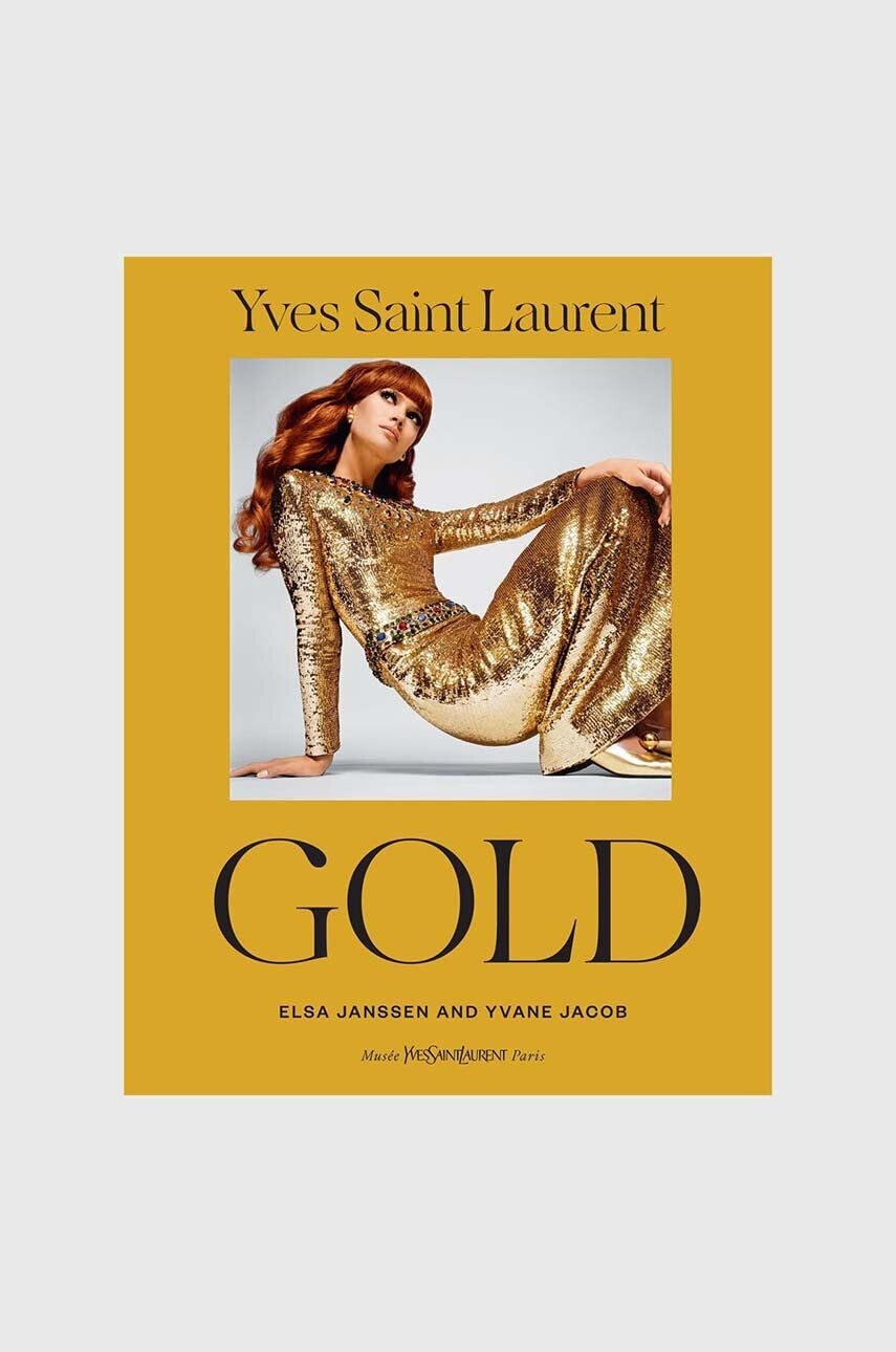 Inne Kniha QeeBoo Yves Saint Laurent: Gold by Yvane Jacob English - Pepit.sk