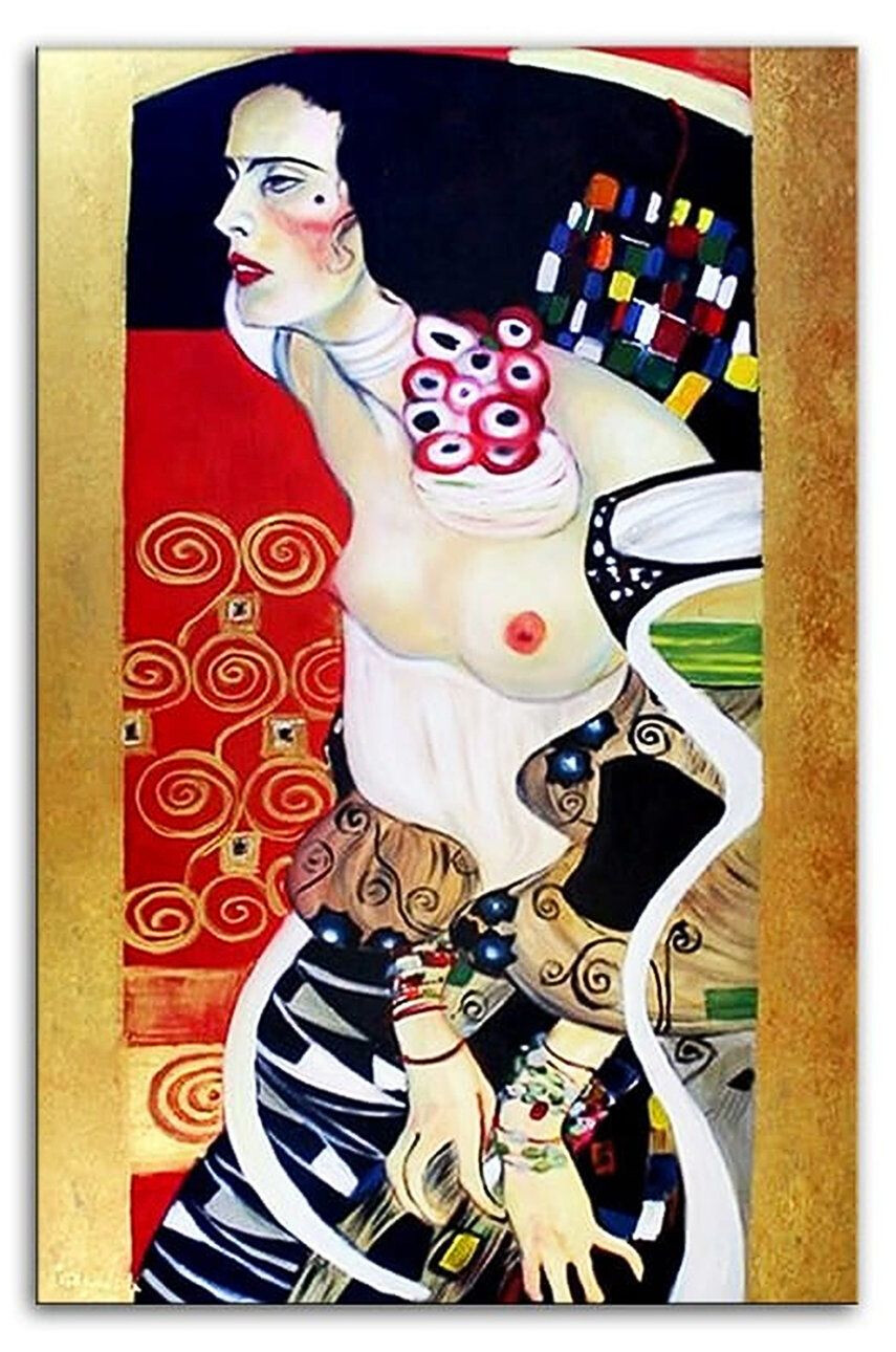 Inne Olejomaľba Gustav Klimt Judith II - Pepit.sk