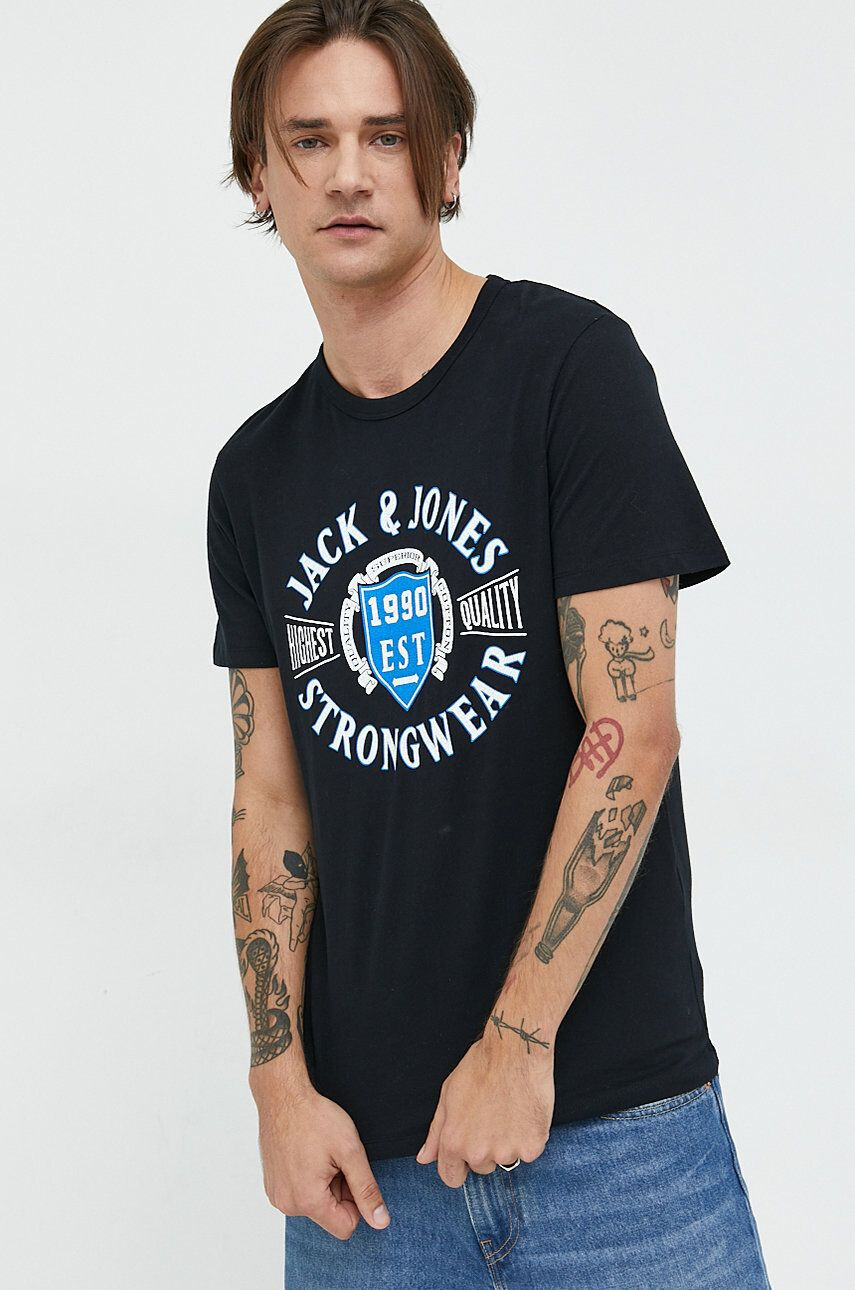 Jack & Jones Bavlnené tričko - Pepit.sk