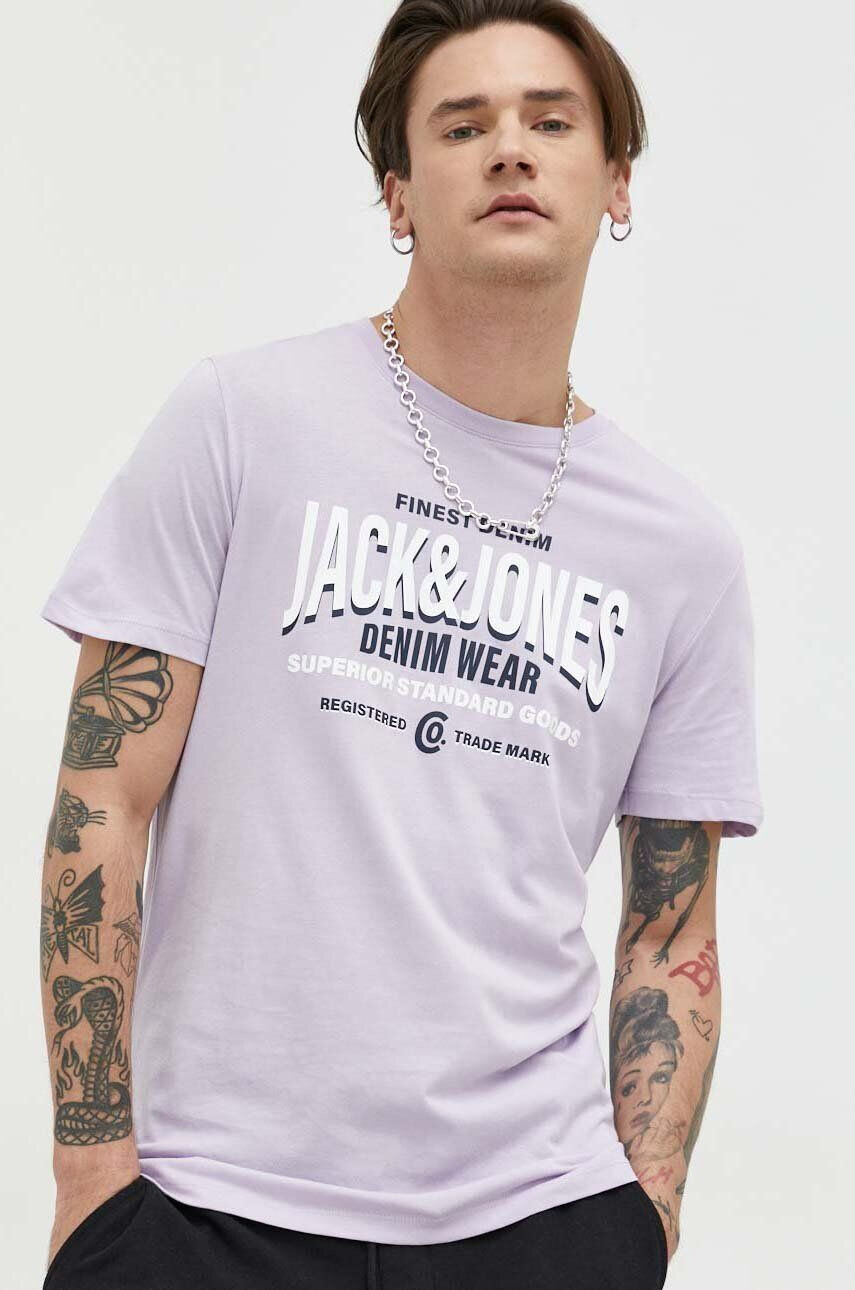 Jack & Jones Bavlnené tričko JJSTAR - Pepit.sk