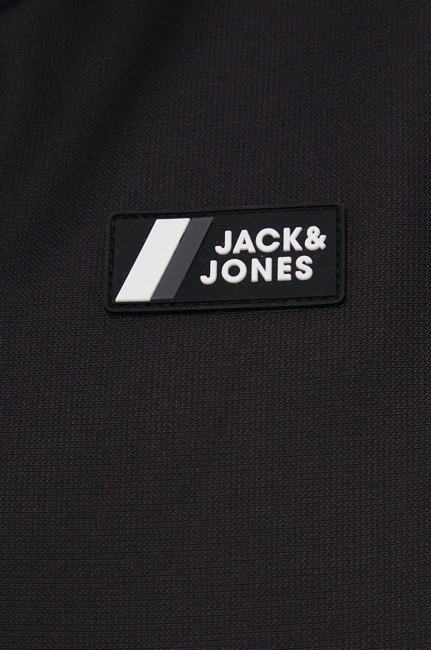 Jack & Jones Bunda pánska čierna farba prechodná - Pepit.sk