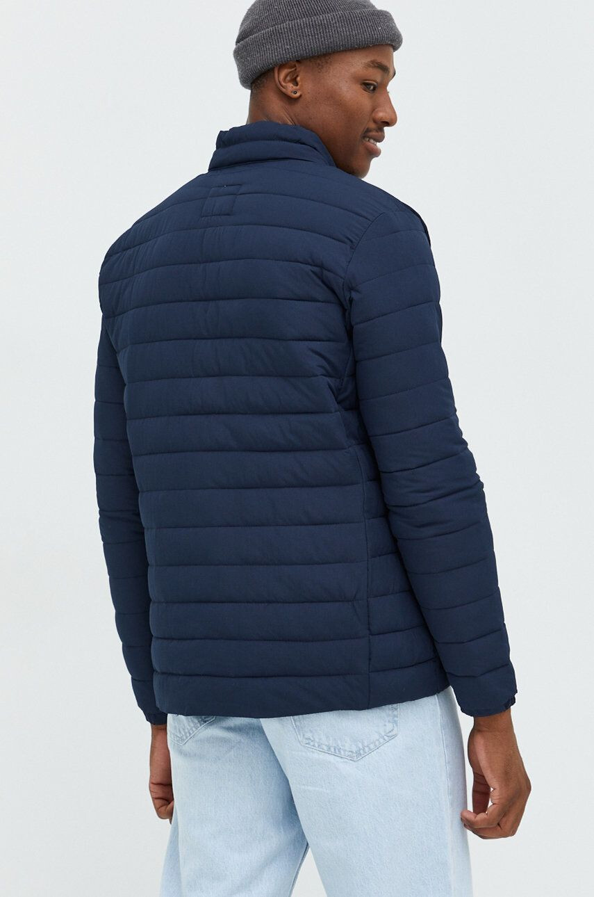 Jack & Jones Bunda pánska tmavomodrá farba prechodná - Pepit.sk