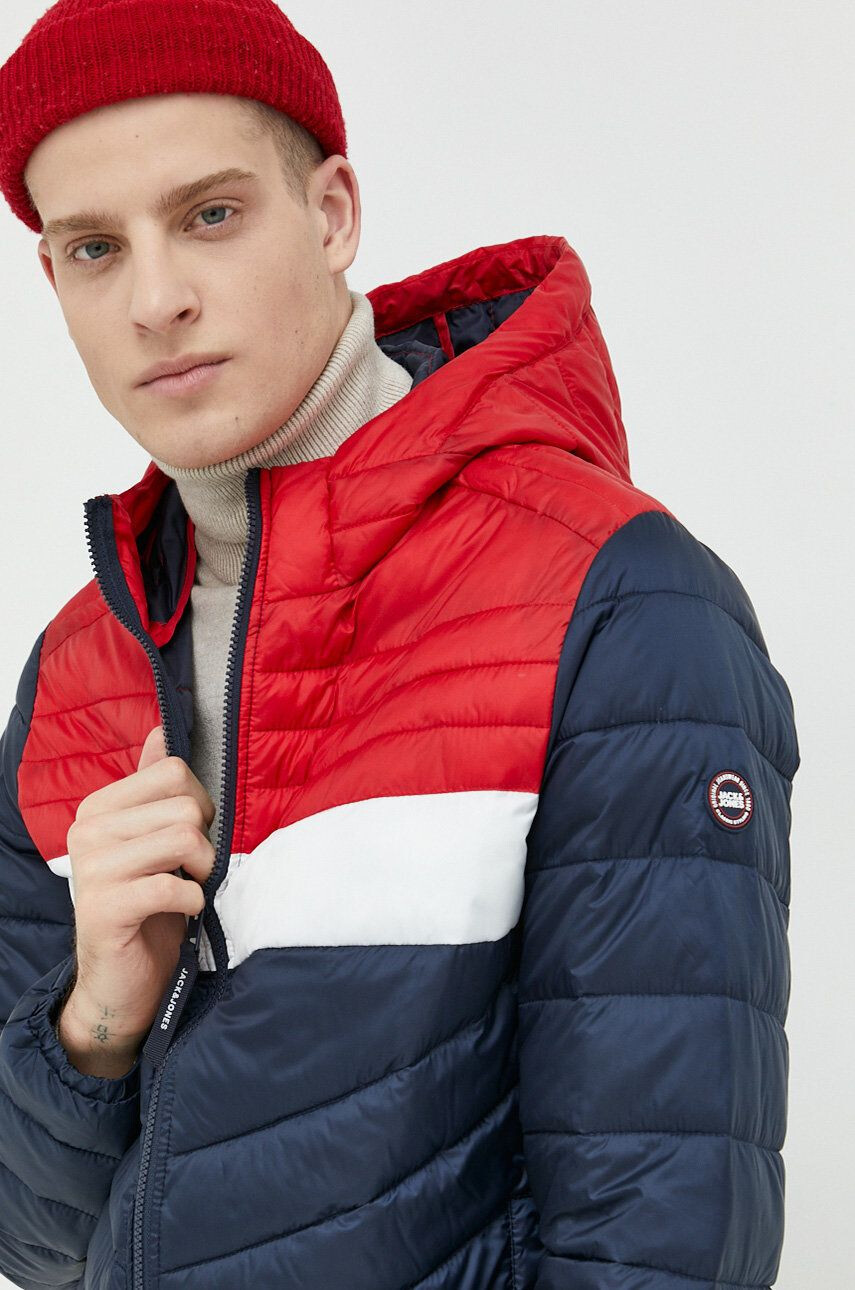 Jack & Jones Bunda JJEHERO pánska tmavomodrá farba prechodná 12211785 - Pepit.sk