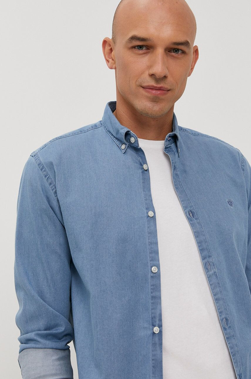 Jack & Jones Košeľa pánska regular s golierom button-down - Pepit.sk