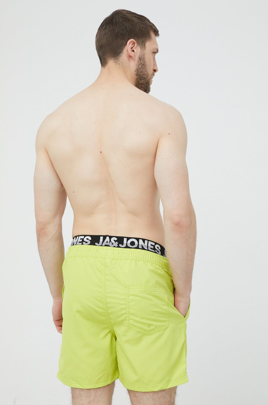 Jack & Jones Plavkové šortky zelená farba - Pepit.sk