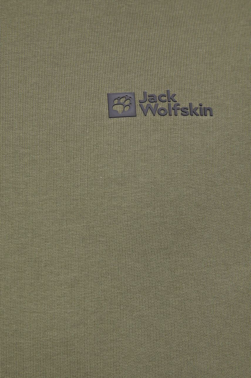 Jack Wolfskin Bavlnená mikina - Pepit.sk