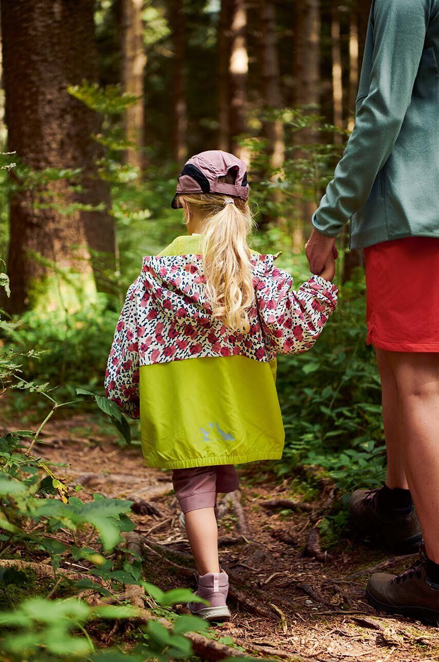 Jack Wolfskin Detská bunda VILLI JACKET K ružová farba - Pepit.sk