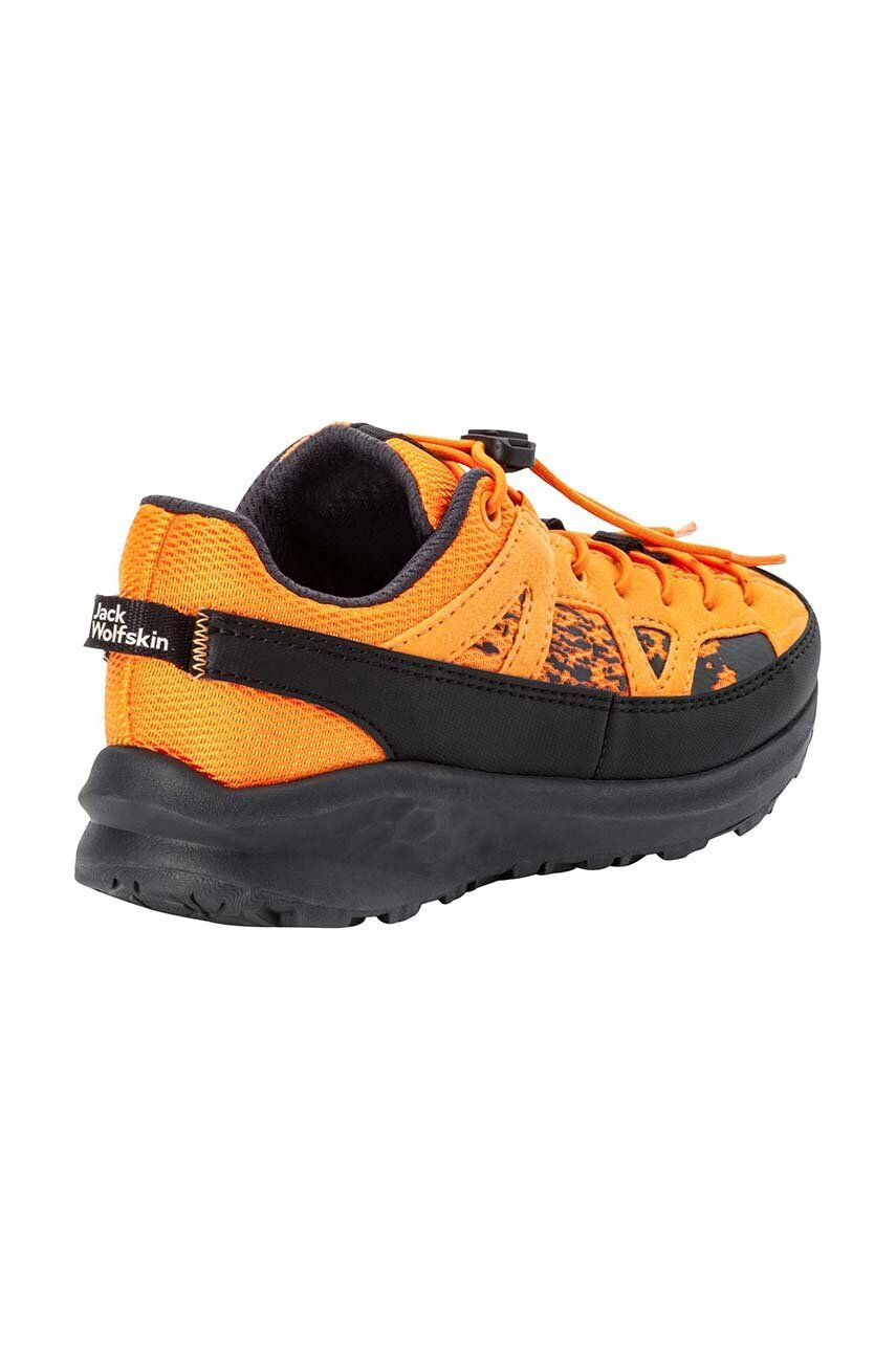 Jack Wolfskin Detské topánky VILI SNEAKER LOW K oranžová farba - Pepit.sk