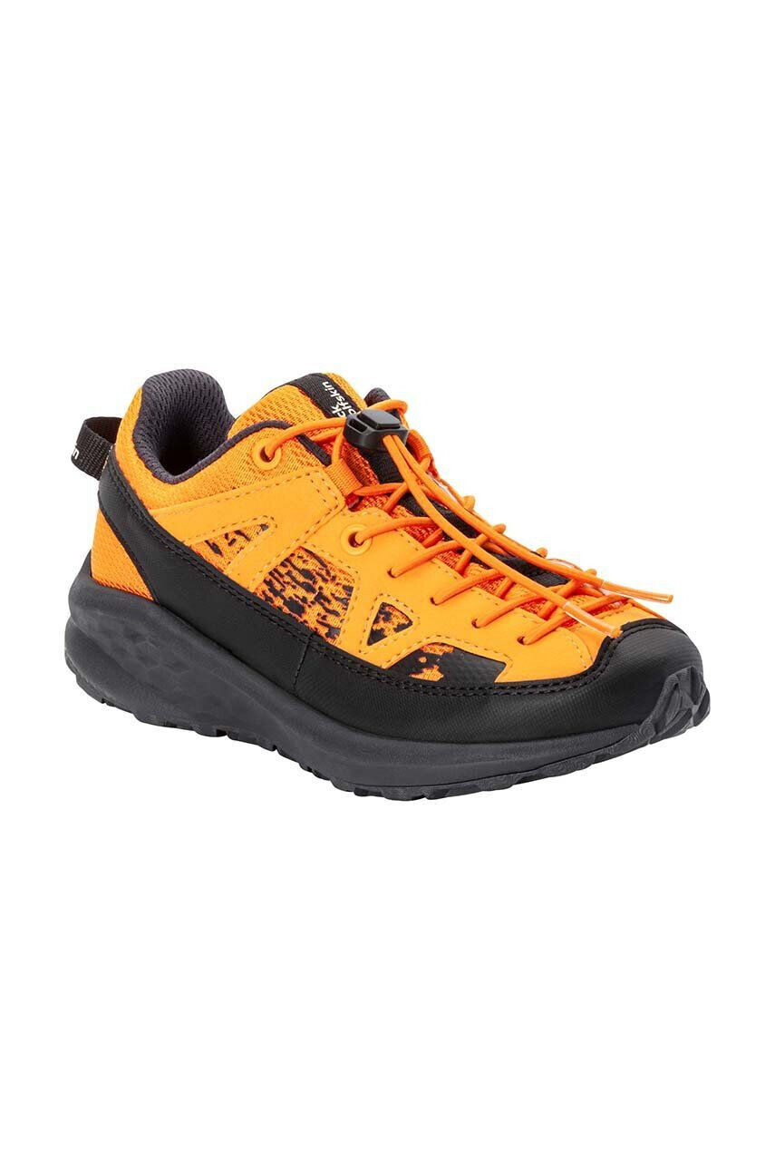 Jack Wolfskin Detské topánky VILI SNEAKER LOW K oranžová farba - Pepit.sk