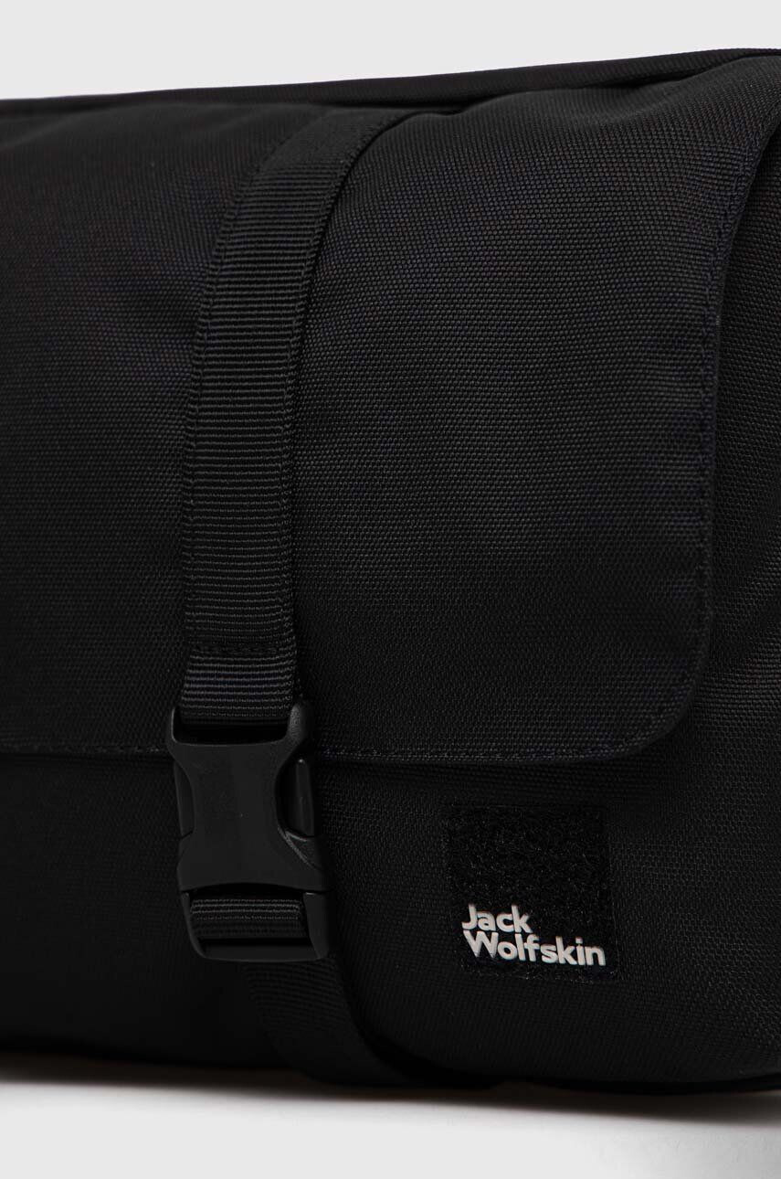 Jack Wolfskin Malá taška čierna farba - Pepit.sk