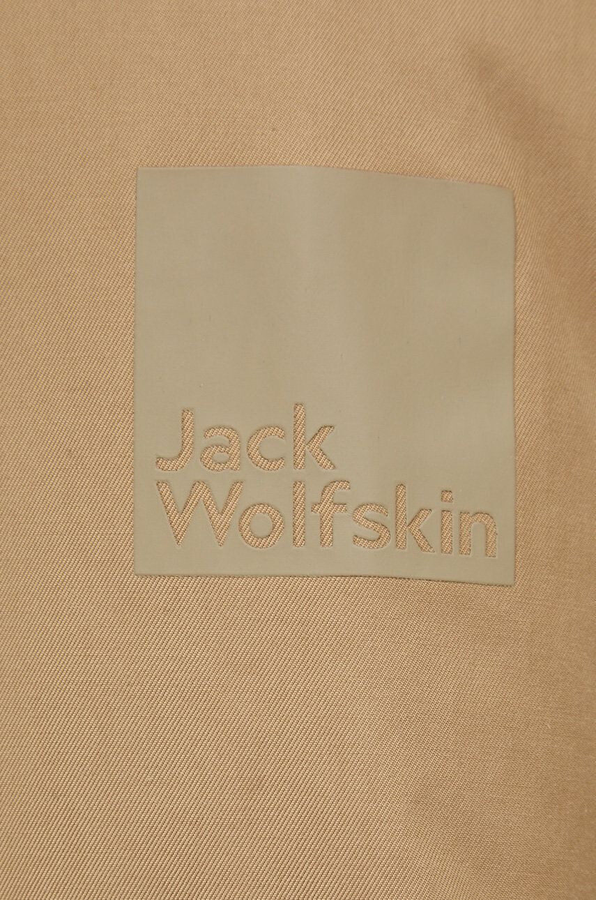 Jack Wolfskin Páperová bunda dámska čierna farba zimná - Pepit.sk