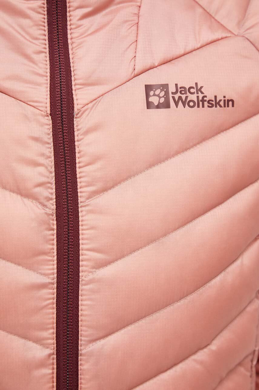 Jack Wolfskin Páperová športová bunda Passamani ružová farba - Pepit.sk