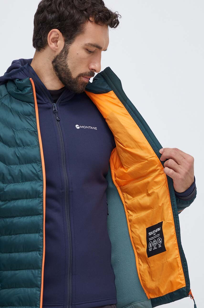 Jack Wolfskin Športová bunda zelená farba - Pepit.sk