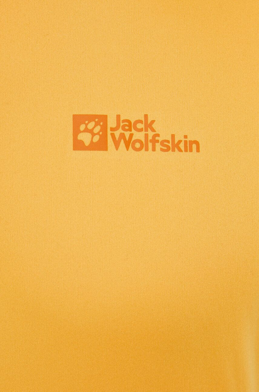 Jack Wolfskin Športové tričko Tech oranžová farba jednofarebné - Pepit.sk