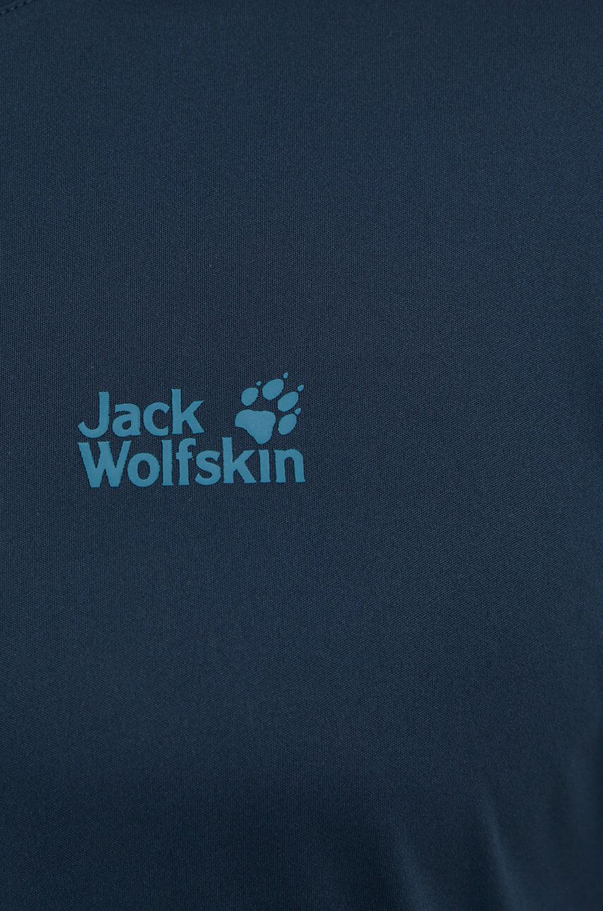 Jack Wolfskin Športové tričko Tech tmavomodrá farba jednofarebné - Pepit.sk