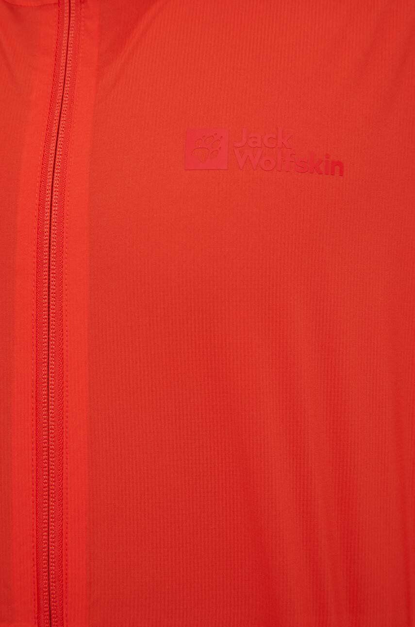 Jack Wolfskin Turistická bunda Elsberg 2.5L oranžová farba - Pepit.sk