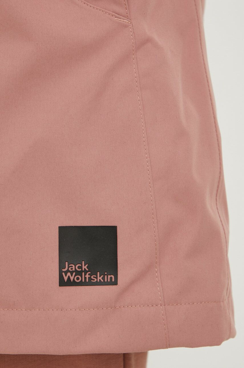 Jack Wolfskin Turistická bunda Ottawa ružová farba prechodná - Pepit.sk