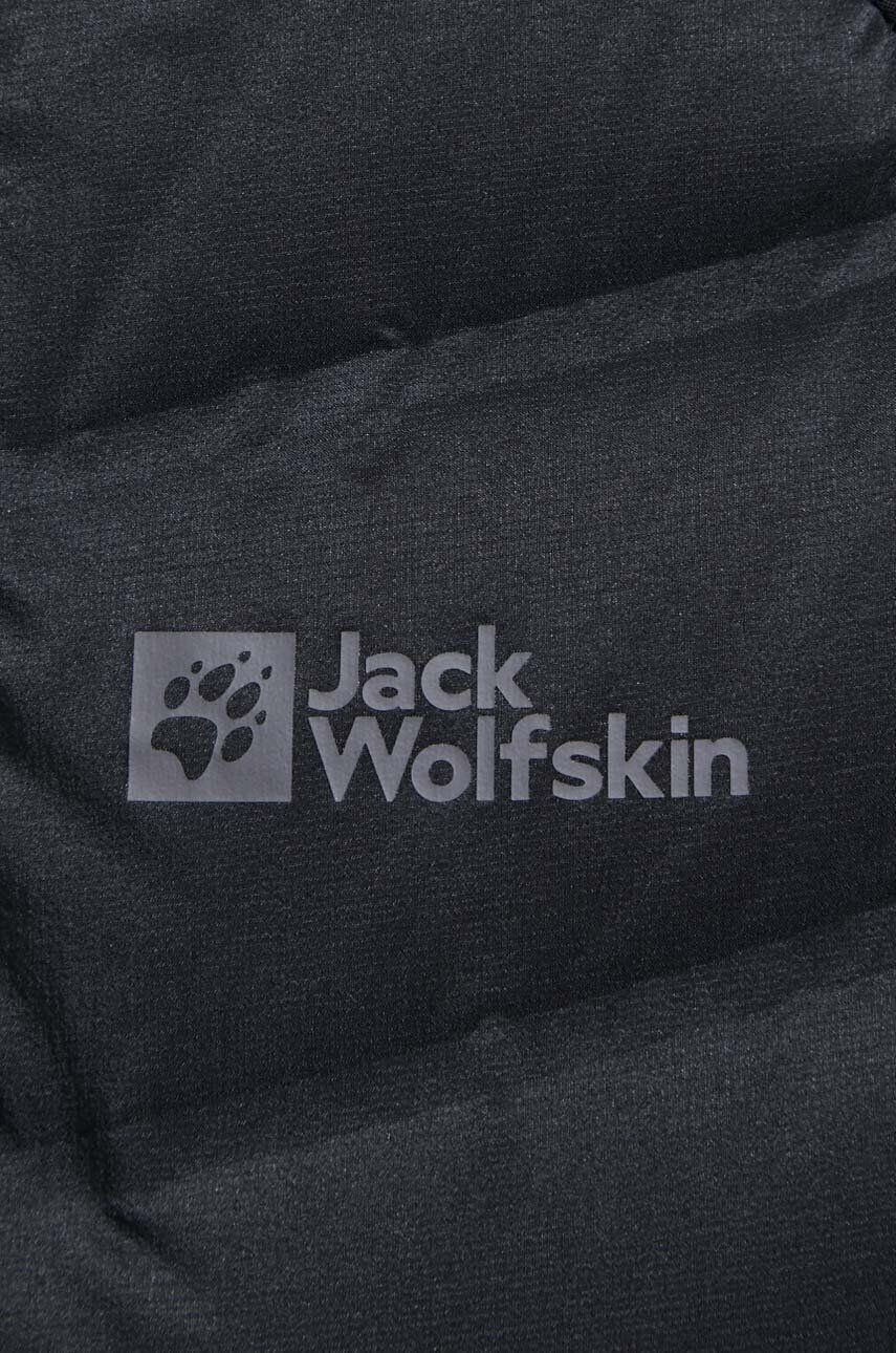 Jack Wolfskin Turistická bunda Tasman Hybrid čierna farba - Pepit.sk