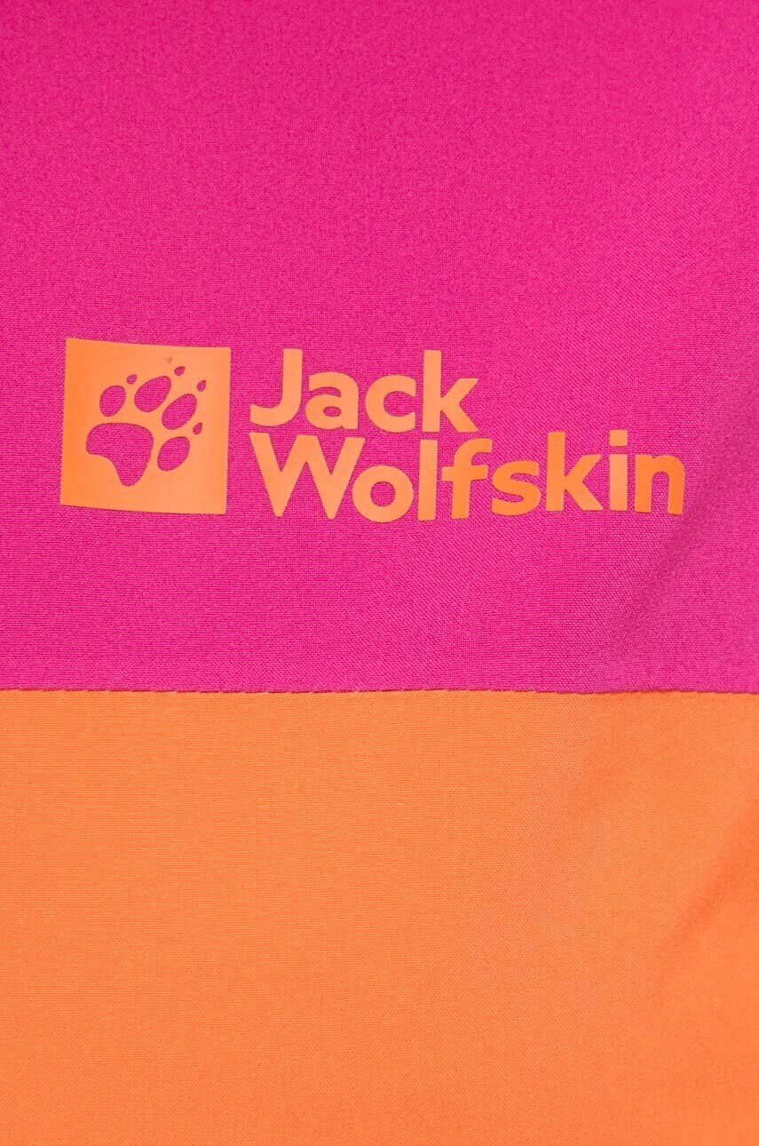 Jack Wolfskin Turistická bunda Weiltal 2L oranžová farba - Pepit.sk