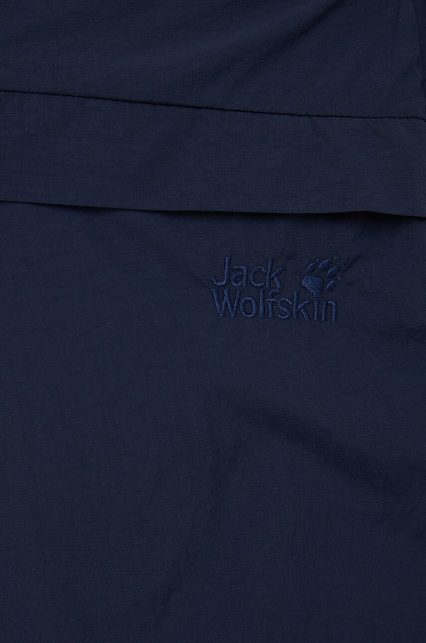 Jack Wolfskin Turistické šortky Lightsome pánske tmavomodrá farba - Pepit.sk