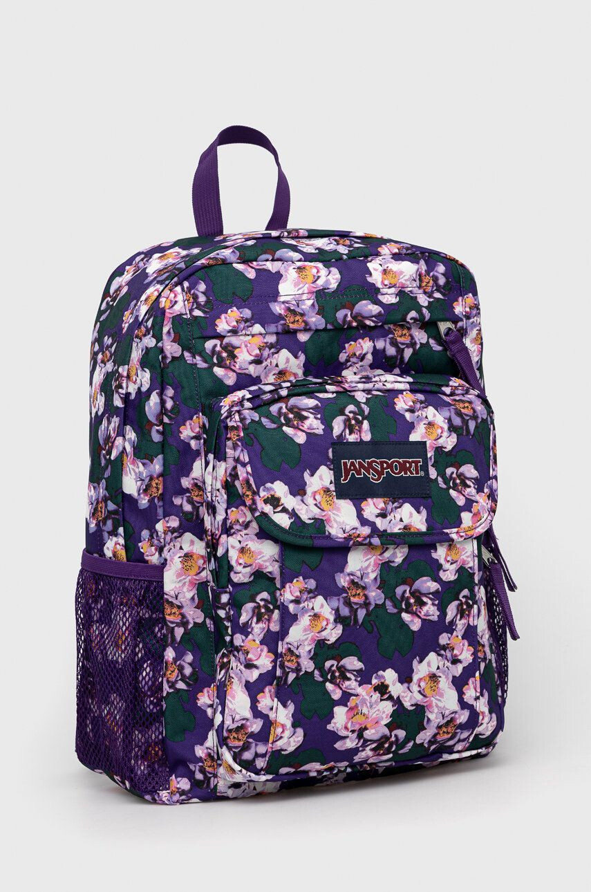 Jansport Ruksak bordová farba veľký jednofarebný - Pepit.sk