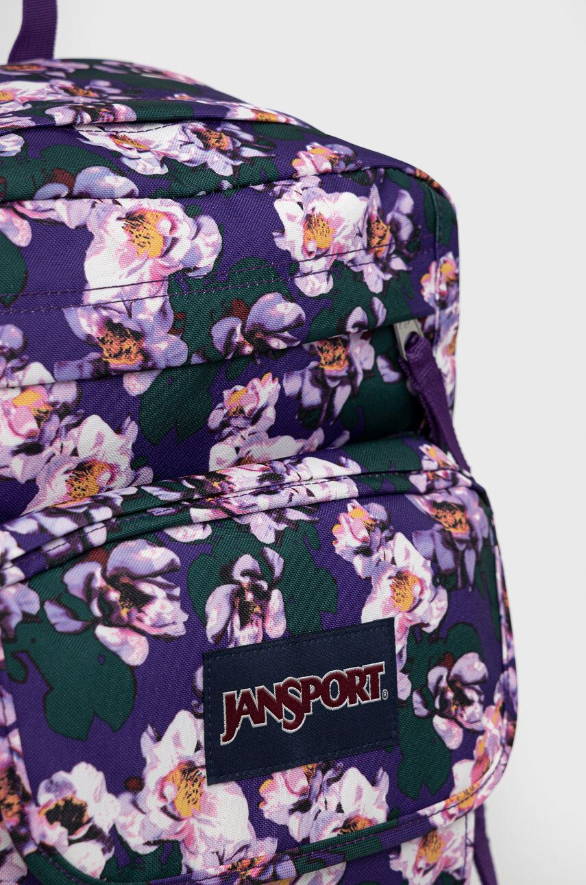 Jansport Ruksak bordová farba veľký jednofarebný - Pepit.sk