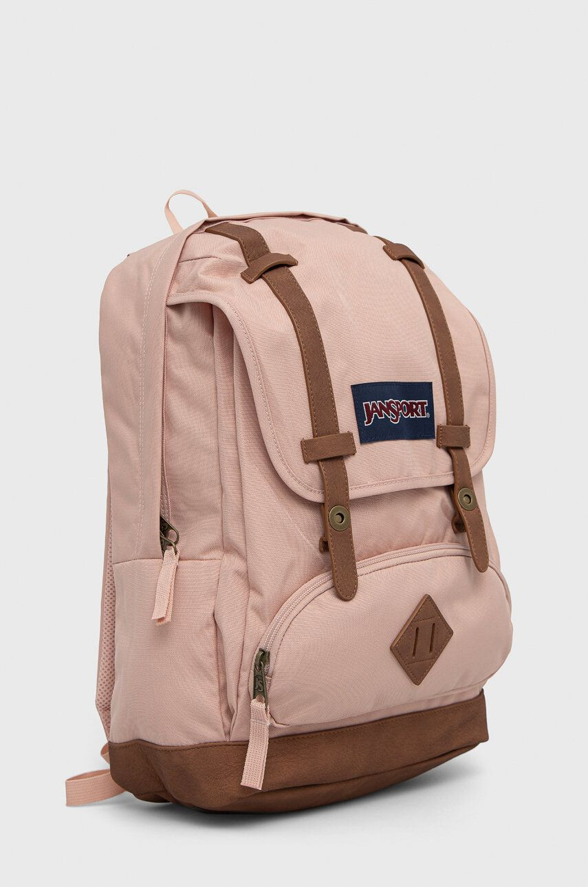 Jansport Ruksak ružová farba veľký vzorovaný - Pepit.sk