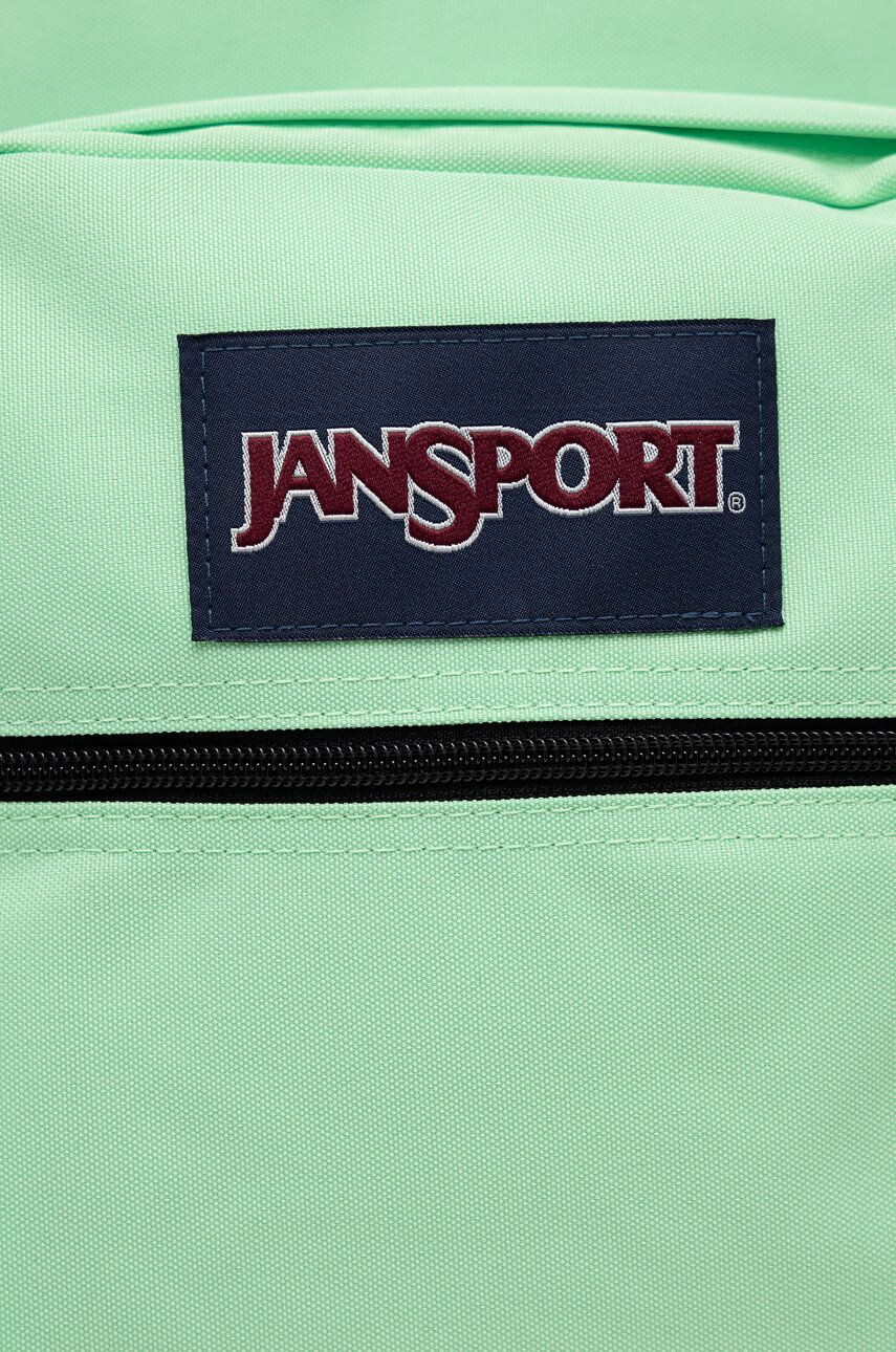 Jansport Ruksak zelená farba veľký jednofarebný - Pepit.sk