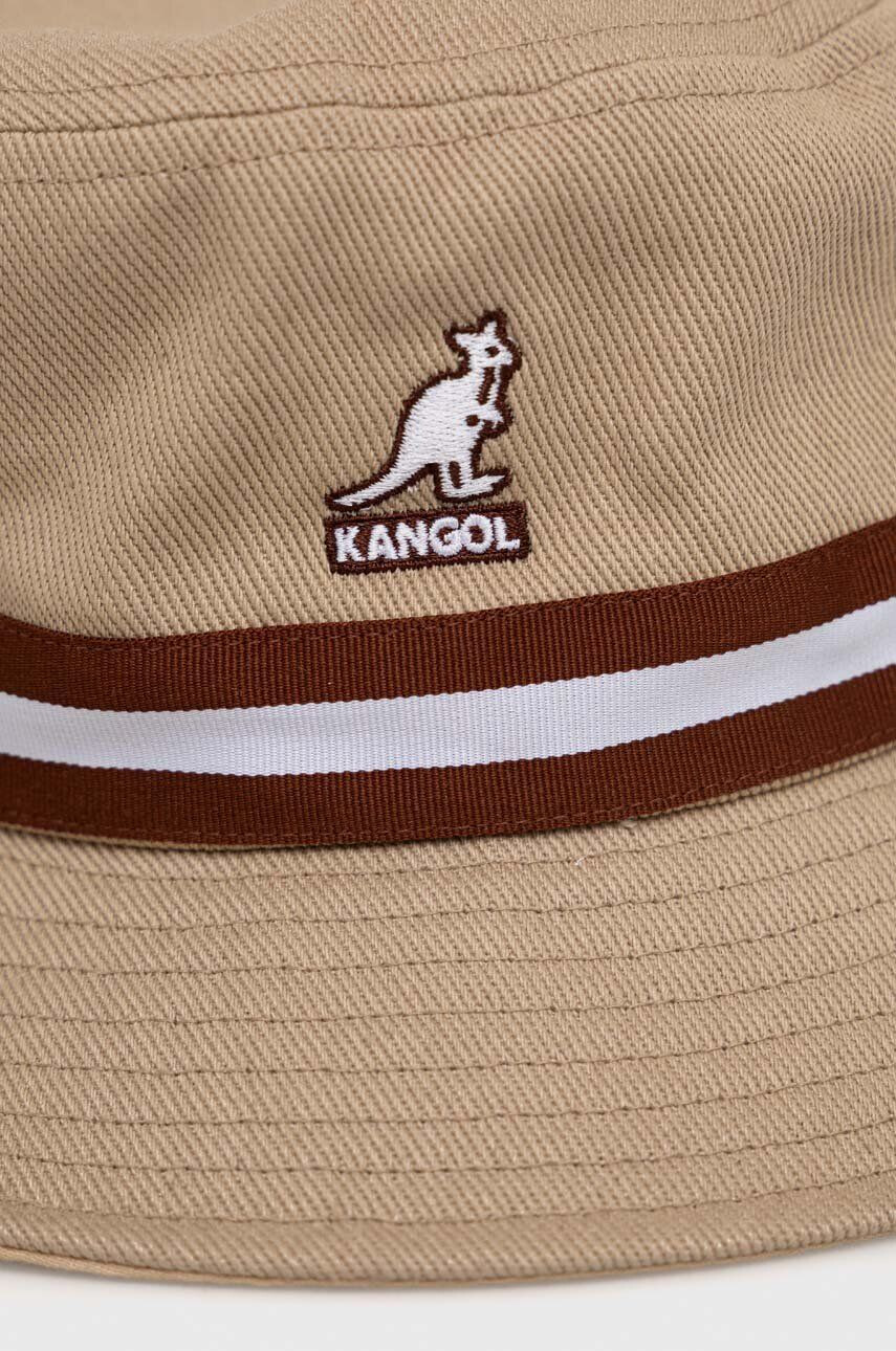 Kangol Bavlnený klobúk béžová farba bavlnený - Pepit.sk