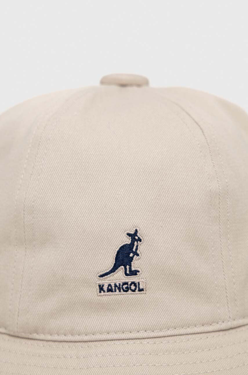 Kangol Bavlnený klobúk béžová farba bavlnený - Pepit.sk