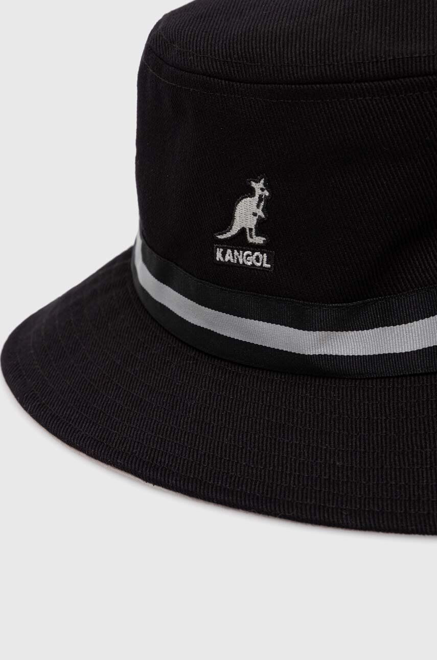 Kangol Bavlnený klobúk Lahinch K4012SP-BEIGE čierna farba bavlnený - Pepit.sk