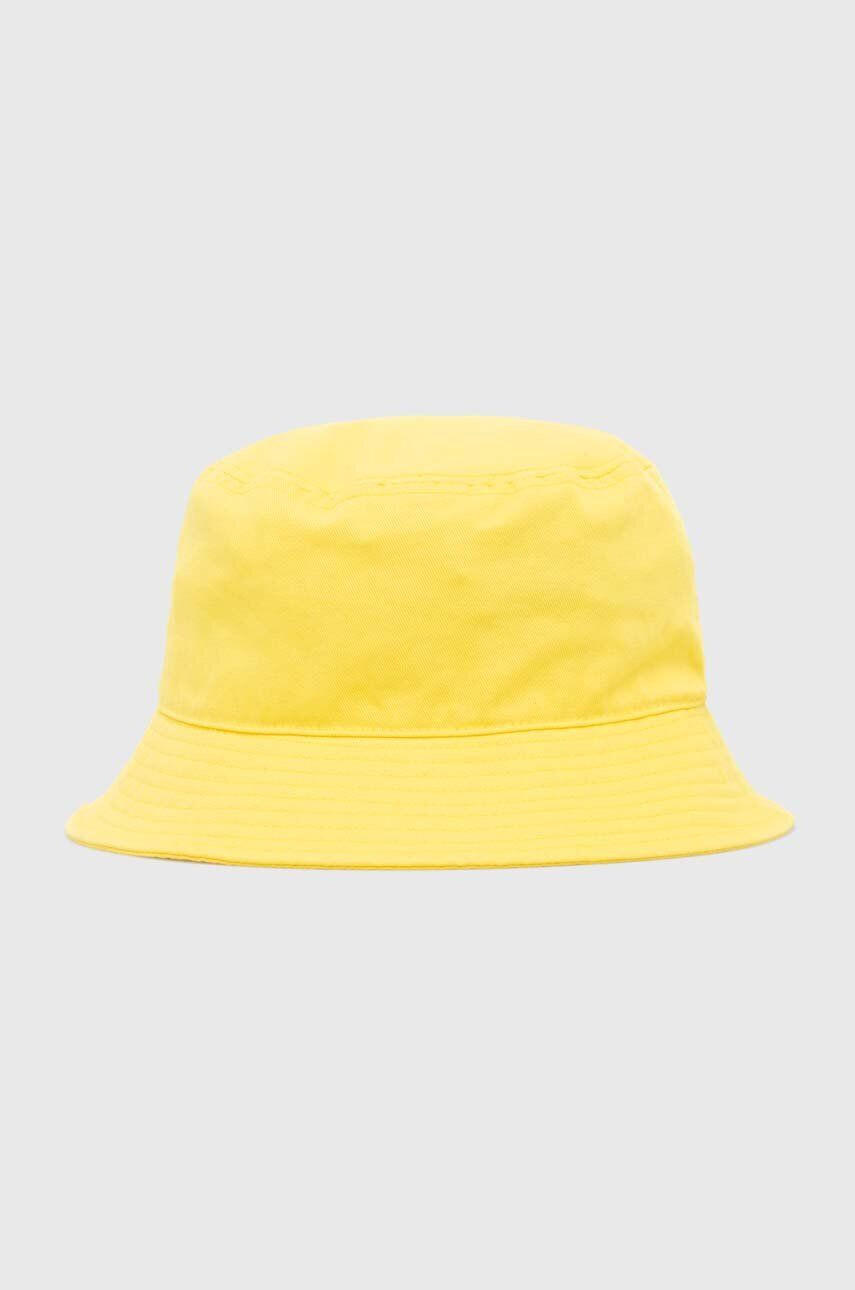 Kangol Bavlnený klobúk Washed Bucket K4224HT WHITE K4224HT-WHITE žltá farba bavlnený - Pepit.sk