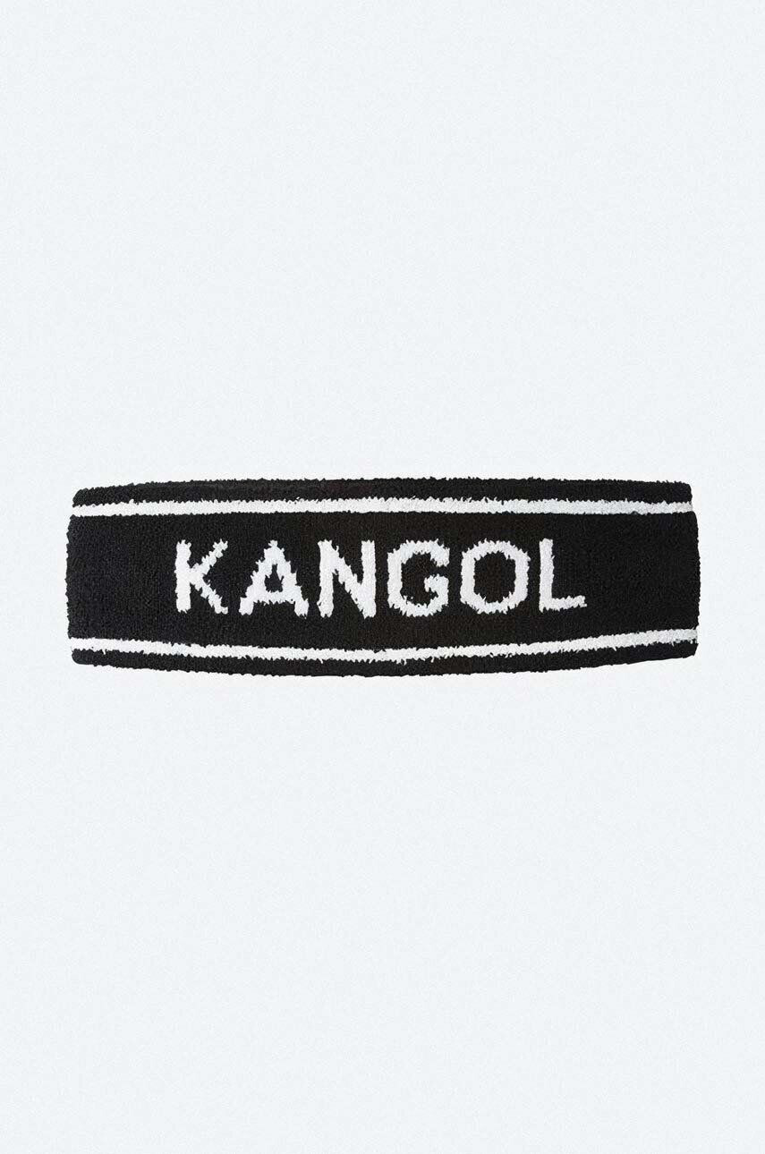 Kangol Čelenka K3302ST-WHITE/CIAN čierna farba - Pepit.sk