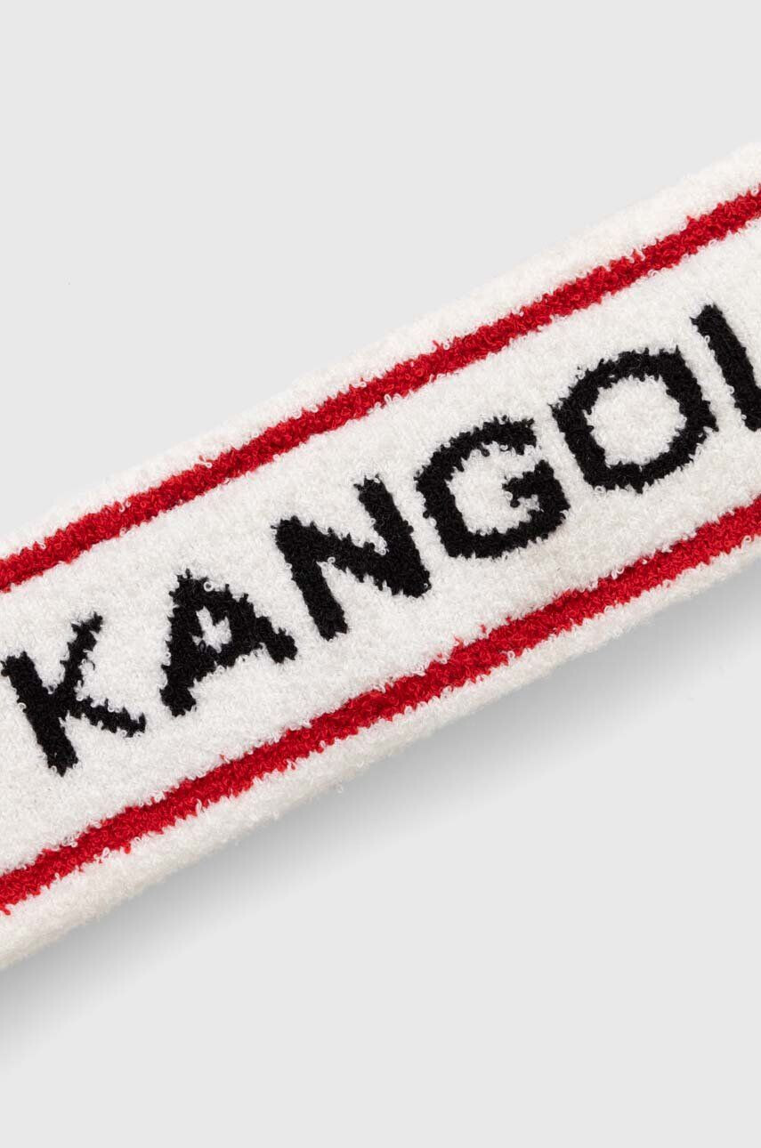 Kangol Čelenka K3302ST-WHITE/CIAN biela farba - Pepit.sk