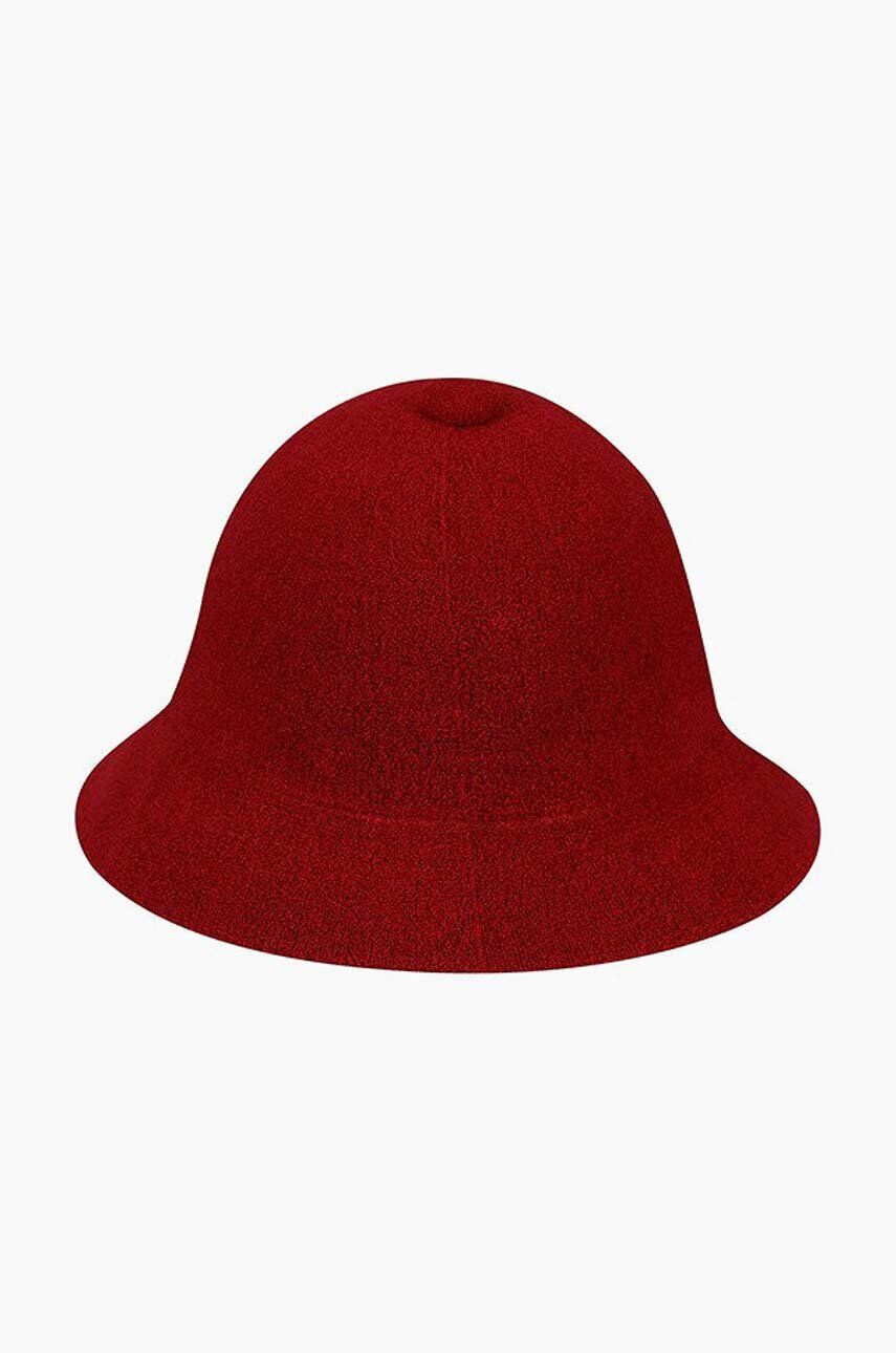 Kangol Klobúk Bermuda Casual 0397BC.SCARLET-SCARLET červená farba - Pepit.sk